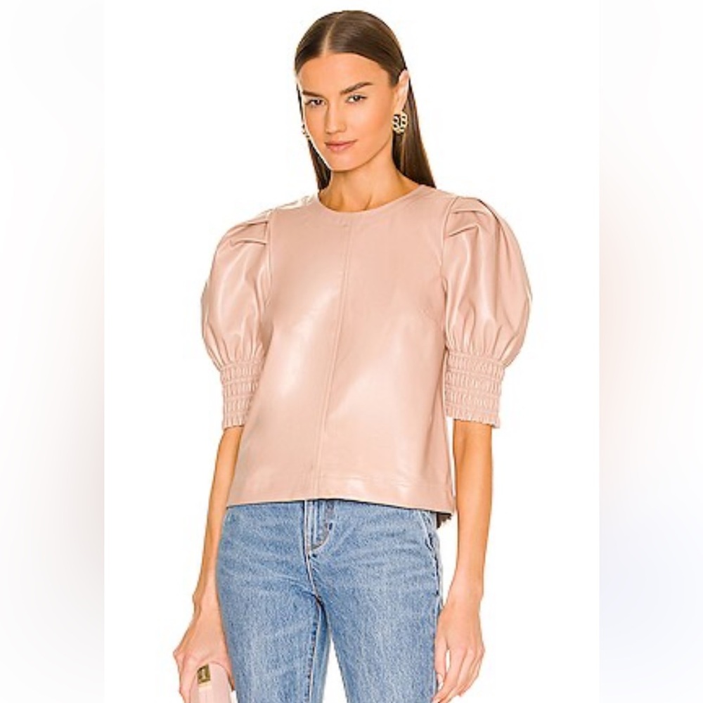 Saylor Andie Top in Rose Quartz